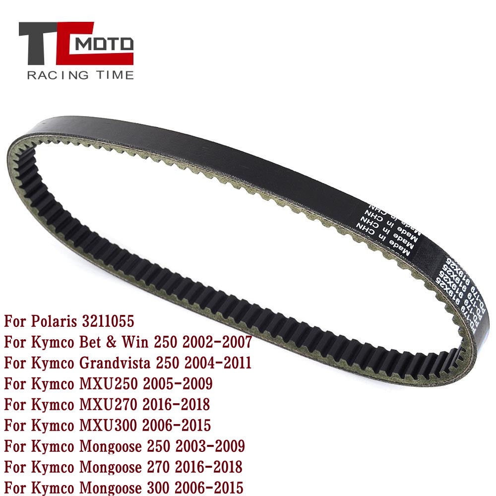 เข็มขัดไดรฟ์สําหรับ Kymco Bet & Win Grandvista 250 MXU Mongoose 250 270 300 MXU250 MXU270 MXU300 Tra
