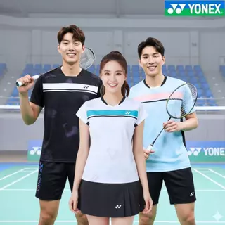รวมเสื้อแบดYY2025 รุ่นClassic minimalมินิมอล,ผ้าดีระบายอากาศดี ใส่สบายระบายอากาศดี แห้งไว ไม่มีกลิ่นอับส่งจากไทย