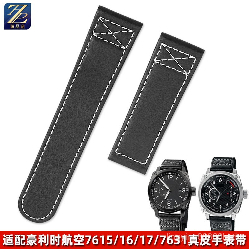 YI3R [โปรดดูสําหรับรุ่น] เหมาะสําหรับ Oris Oris Airlines Series 643.7617/674.7616/7615 สายนาฬิกาหนัง