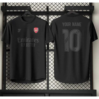 Arsenal 2025/2026 Game Season Customing Jersey ชุดฝึกแขนสั้นชุดกีฬาเสื้อกันหนาวเสื้อถักฟุตบอล