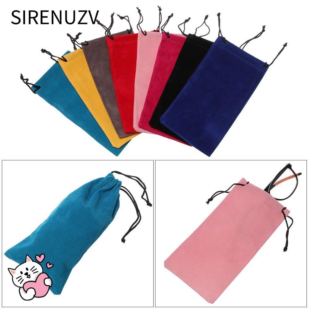 ไซเรนUZV กระเป๋าใส่แว่นตาอุปกรณ์เสริม แว่นตาออปติคอล สีทึบ แว่นตา กระเป๋าผ้า