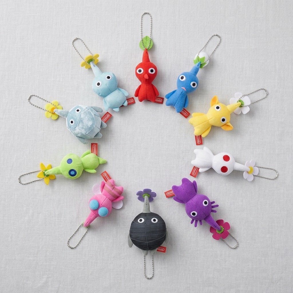 PIKMIN ตุ๊กตาของเล่น Action Figure ของเล่นสะสมของขวัญสําหรับเด็กรุ่น