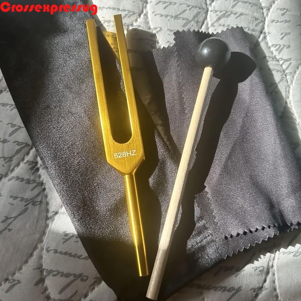 VORTEX Bio-Acostic Tuning Fork, 528Hz Portable Tuning Fork Set, Professional Ergonomic with Storage 