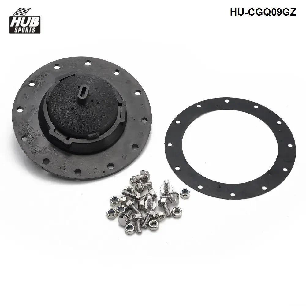HU  - Universal Fuel Cell Gas Tank Filler Cap +Filler Plate +Fittings HU-CGQ09GZ