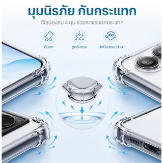 เคสใสกันกระแทก vivo V5 V7 V9 V15 V17 Y31 Y11 Y19 Y30 Y50 V19 V21 Y76 5G Y85/V9 V23 V23E Y53 Y512020 V20 Y20 Y72 5G