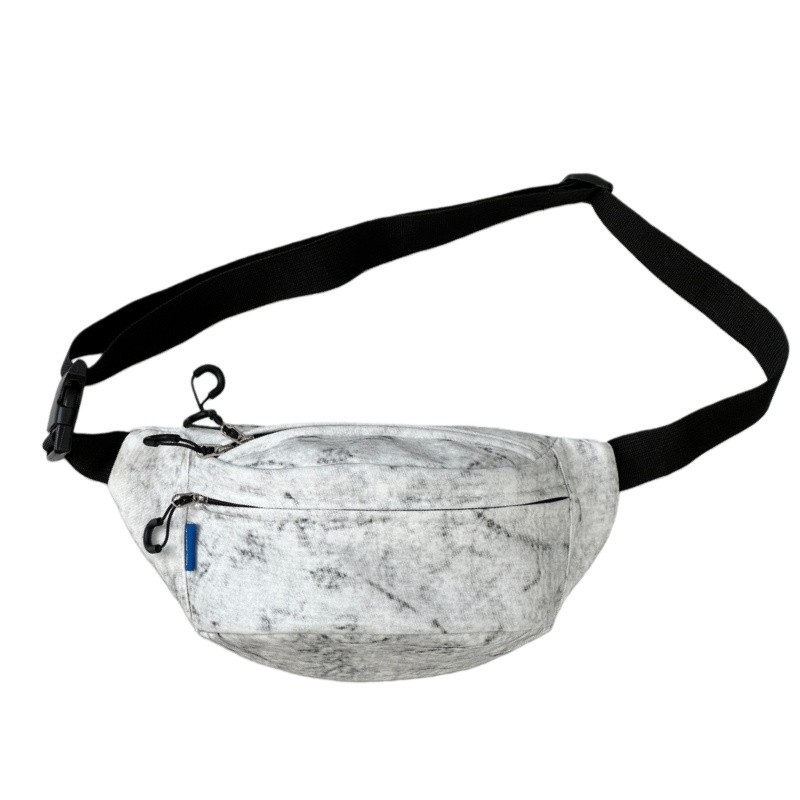 [EMINI HOUSE] สไตล์ญี่ปุ่น ins Style Niche Tie-Dye Chest Bag Men Simple Casual Mobile Phone Bag Ligh