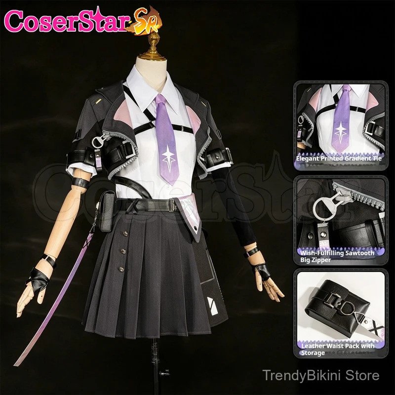 COD อินเทรนด์-SR Neverness to Everness NTE Zero คอสเพลย์เครื่องแต่งกายเครื่องแต่งกายฮาโลวีน Carnival