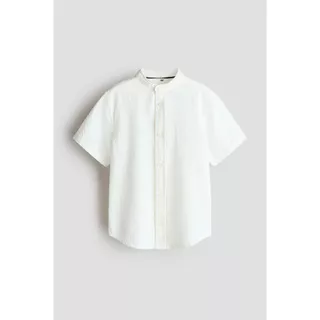 H&M(เอชแอนด์เอ็ม) เสื้อเชิ้ตคอตตอนซีเซอร์เกอร์สไตล์แกรนด์แอด เด็กชาย 1343237_1