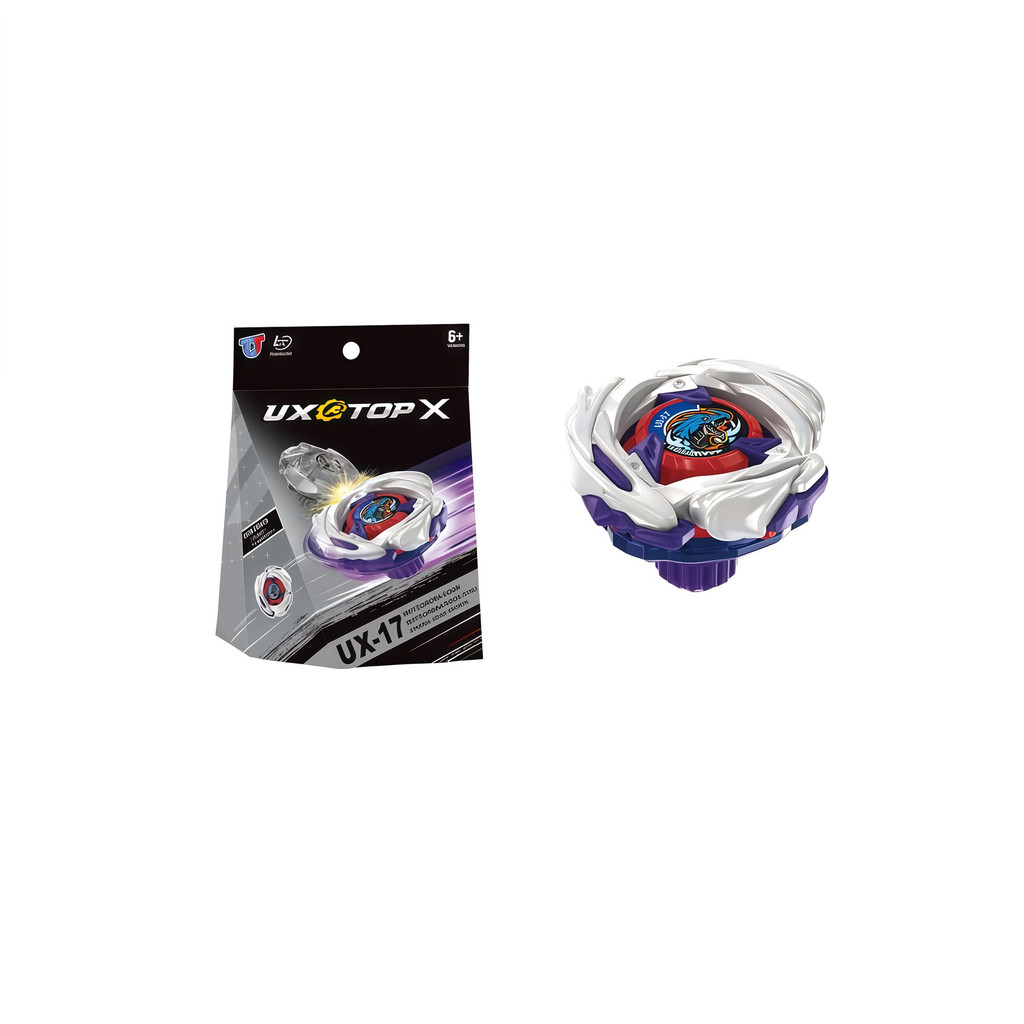 [พร้อม Launcher] UX-17 Combat Beyblade Alloy Burst ซ้าย Spinning Beyblade พร้อม Launcher