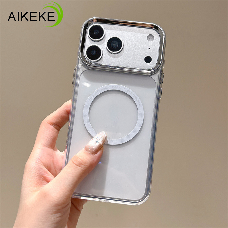 แม่เหล็กล้างเคสโทรศัพท์สําหรับVivo X300 X300S X200 Pro Mini FE X200S X200T X100 Ultra X100S X90 X90S X80 Pro Lite 4G 5Gชุบเลนส์กรอบปลอกปกอ่อน