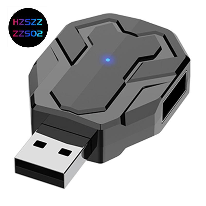 Hzszzs02M1-Mini Keyboard & Mouse Converter V 5.2 เมาส์สําหรับเล่นเกมและอะแดปเตอร์คีย์บอร์ด Converter