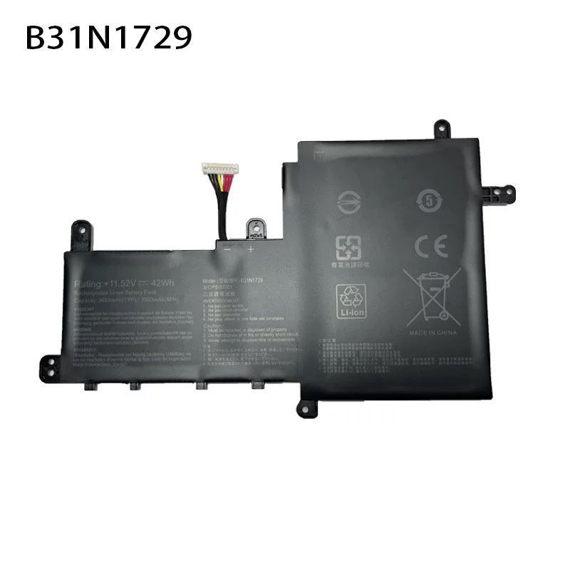 เหมาะสําหรับ Asus S5300F S5300U S530UA X530FN B31N1729 แบตเตอรี่คอมพิวเตอร์