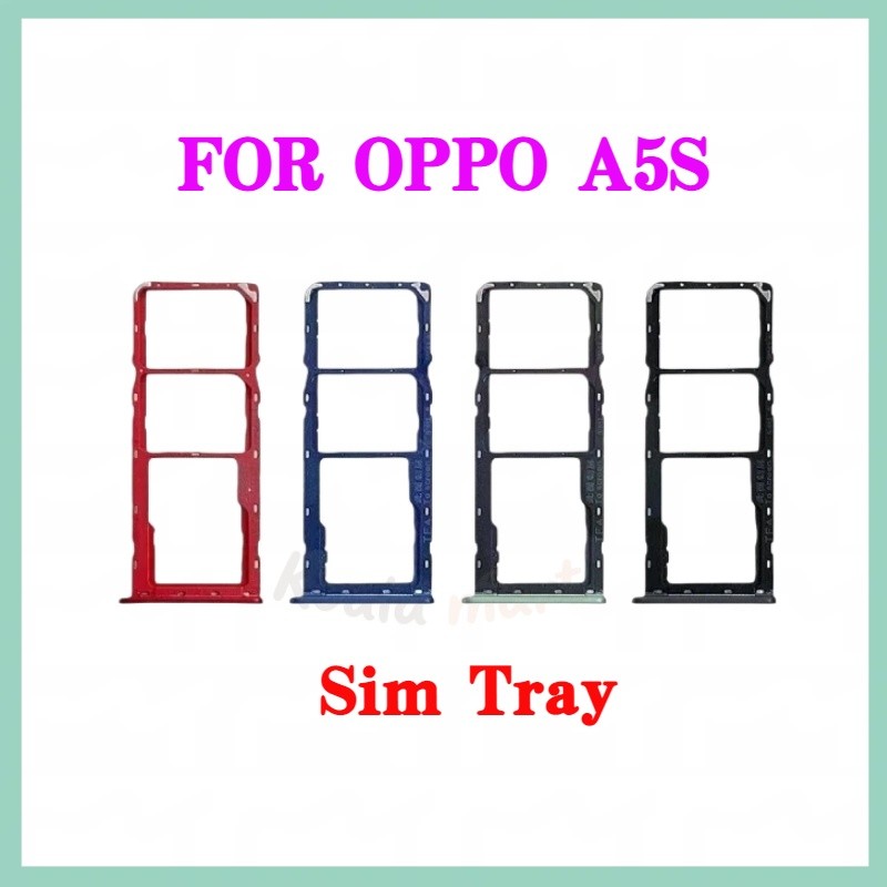 ถาดใส่ซิมการ์ด OPPO A5S ถาดซิม SIM Card Holder Tray OPPO A5S
