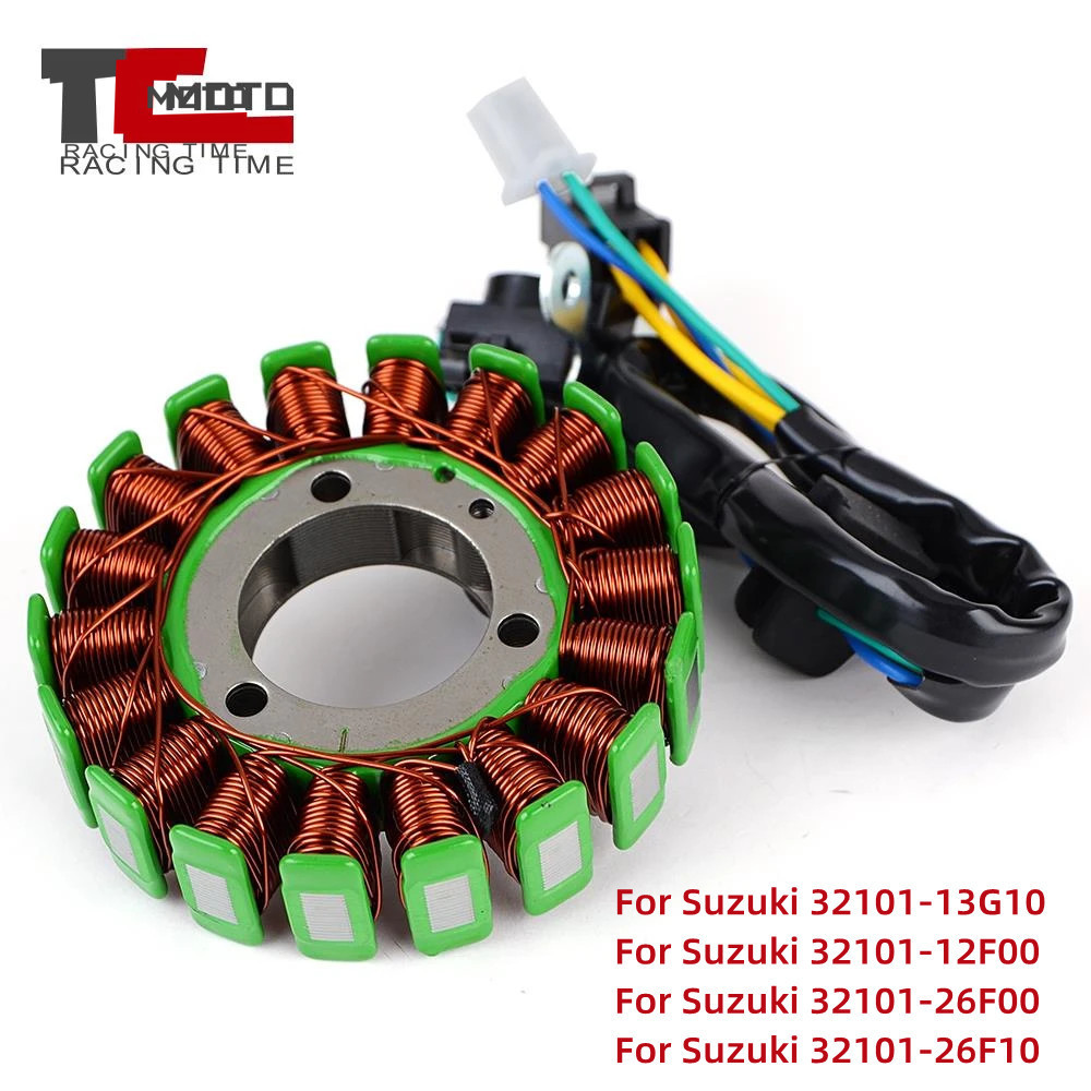 รถจักรยานยนต์เครื่องกําเนิดไฟฟ้า Stator Coil สําหรับ Suzuki GZ125 GZ 125 Marauder RV125 RV200 Van Va