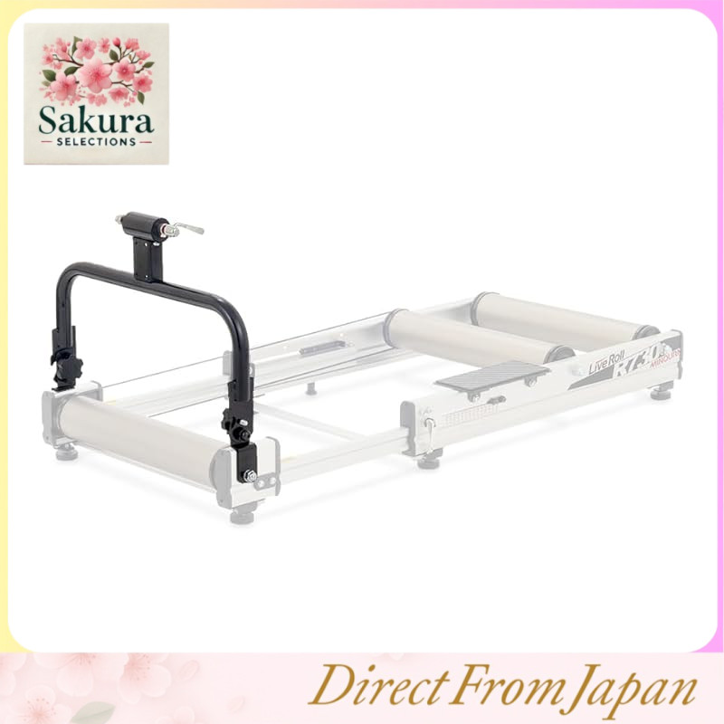 MINOURA LiveRoll Action Bridge for R730/R730R, Compatible with QR/Thru Axle, Black