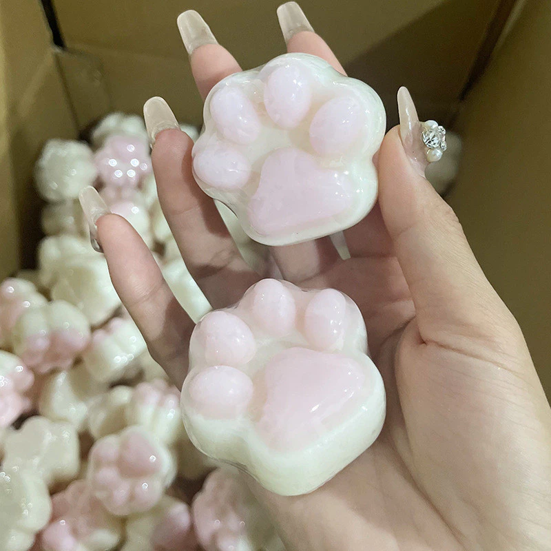 สบู่แฮนด์เมดรูปเท้าแมว ของขวัญของที่ระลึก thumbnail 8