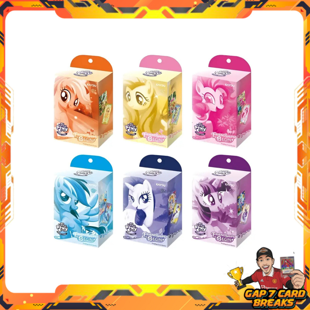 [ แยกกล่อง ] Starter Deck  My Little Pony Trading Card Game Friendships Begins (p2)