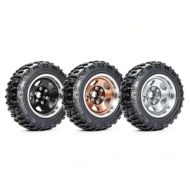 สําหรับ Traxxas TRX4 RC4WD D90 Axial SCX10 MJX H12Y H12Y + H12P RC Crawler รถ 4pcs 1.9 "ลบ Offset Be