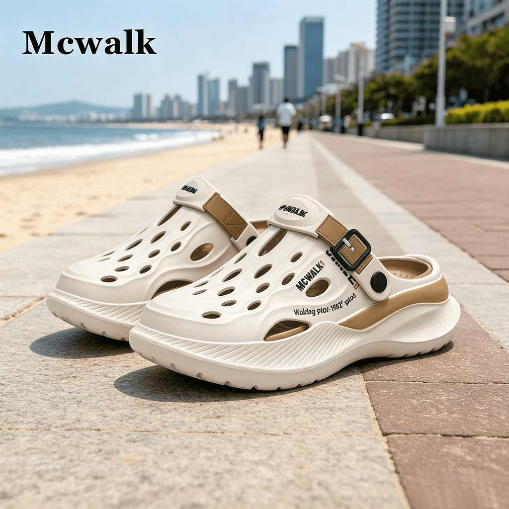 MCWALK สากลชาย และหญิง กลางแจ้ง  ภูเขา  รองเท้าแตะ  ฉันสามารถสวมใส่ในรถ  รองเท้าแตะกีฬา 36~45