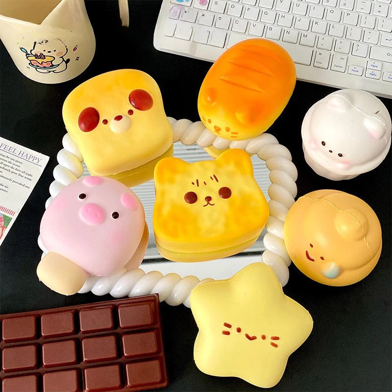 Capybara Squishy เบเกอรี่ บีบคลายเครียด Soft Rebound thumbnail 3