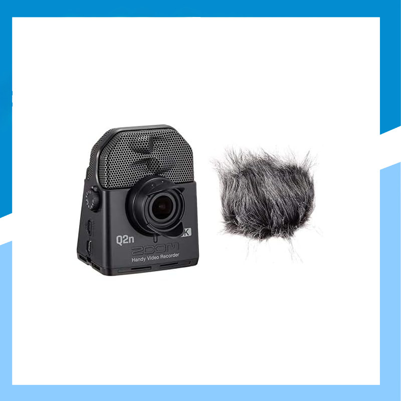 "ZOOM Q2n-4K 4K Video Camera & Music Recorder for Live Streaming, Performance Videos, Hi-Res Audio, 