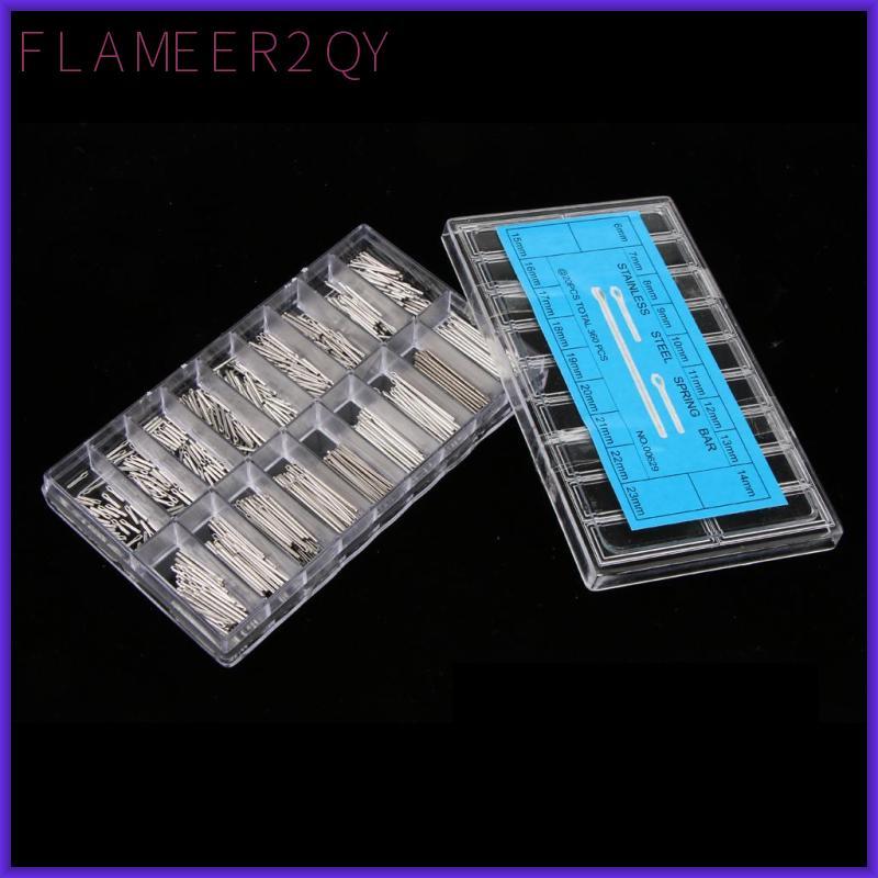 [flameer2qy] 360 ชิ้น 6-23 มม.สายนาฬิกาสแตนเลส Cotter Pins Watchmaker ซ่อม