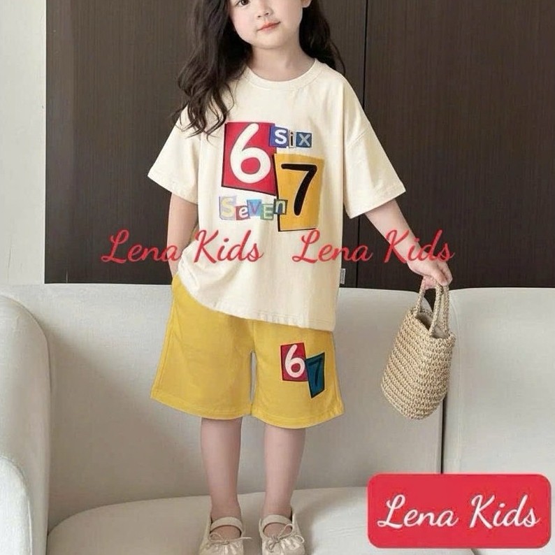 Shop A&N - ชุด BG ธรรมดา พิมพ์ลายเบอร์ 67