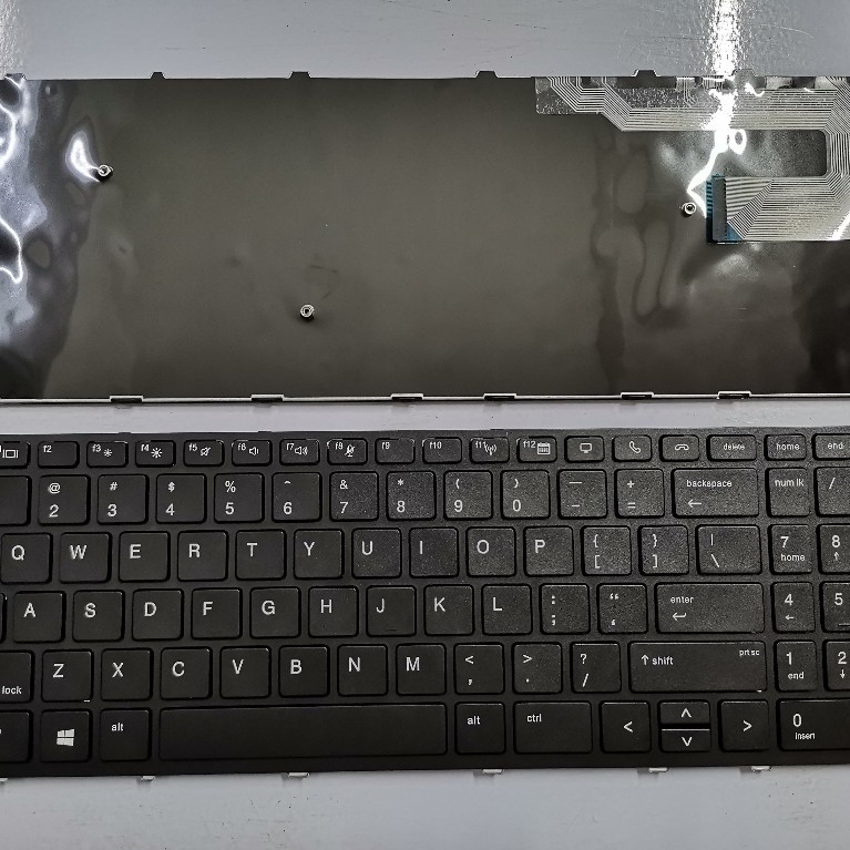 US Layout แป้นพิมพ์แล็ปท็อปสําหรับ HP Elitebook 750 G5 850 G5 755 G5 855 G5 750 G6 850 G6 ไม่มีจุดไม