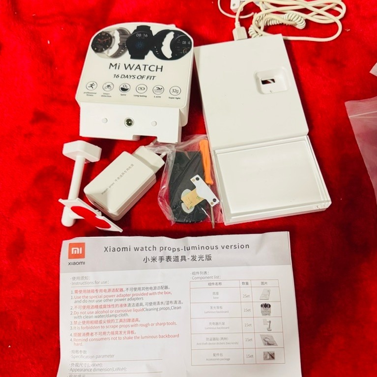 Mi Watch lite สินค้าใหม่  ที่ตั้งขาย Mi Watch lite ไว้โชว์ นาฬิกา Mi
