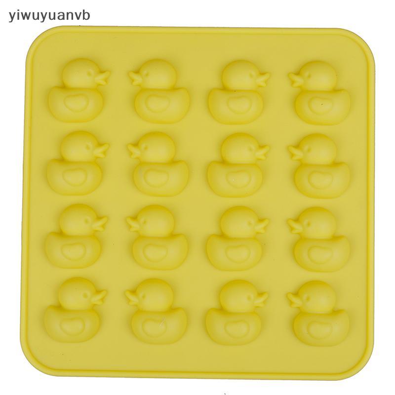 Yiwuyuanvb] แม่พิมพ์ซิลิโคน Du น่ารัก DIY ช็อกโกแลตบิสกิตน้ําแข็ง Candy Moulds ใหม่