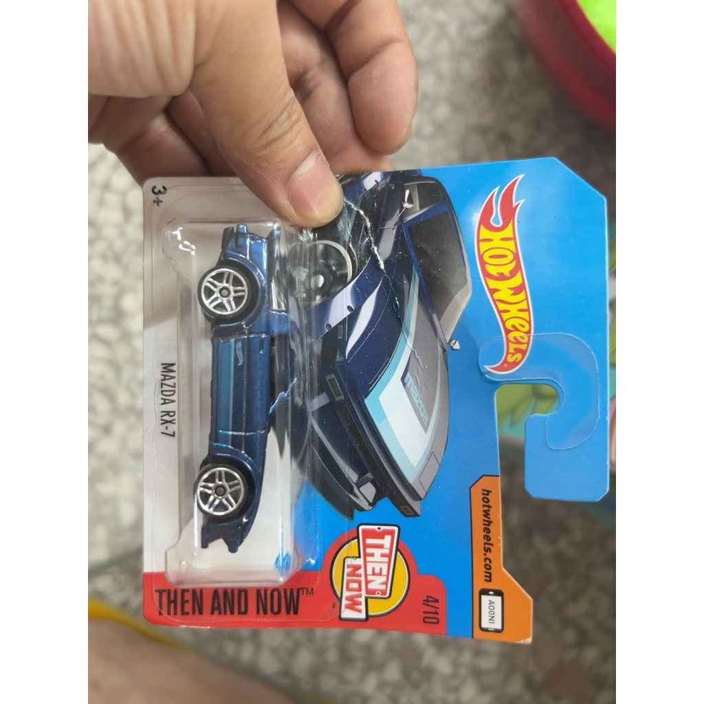 Hot Wheels Hot Wheels Mazda RX-7 สีน้ําเงิน