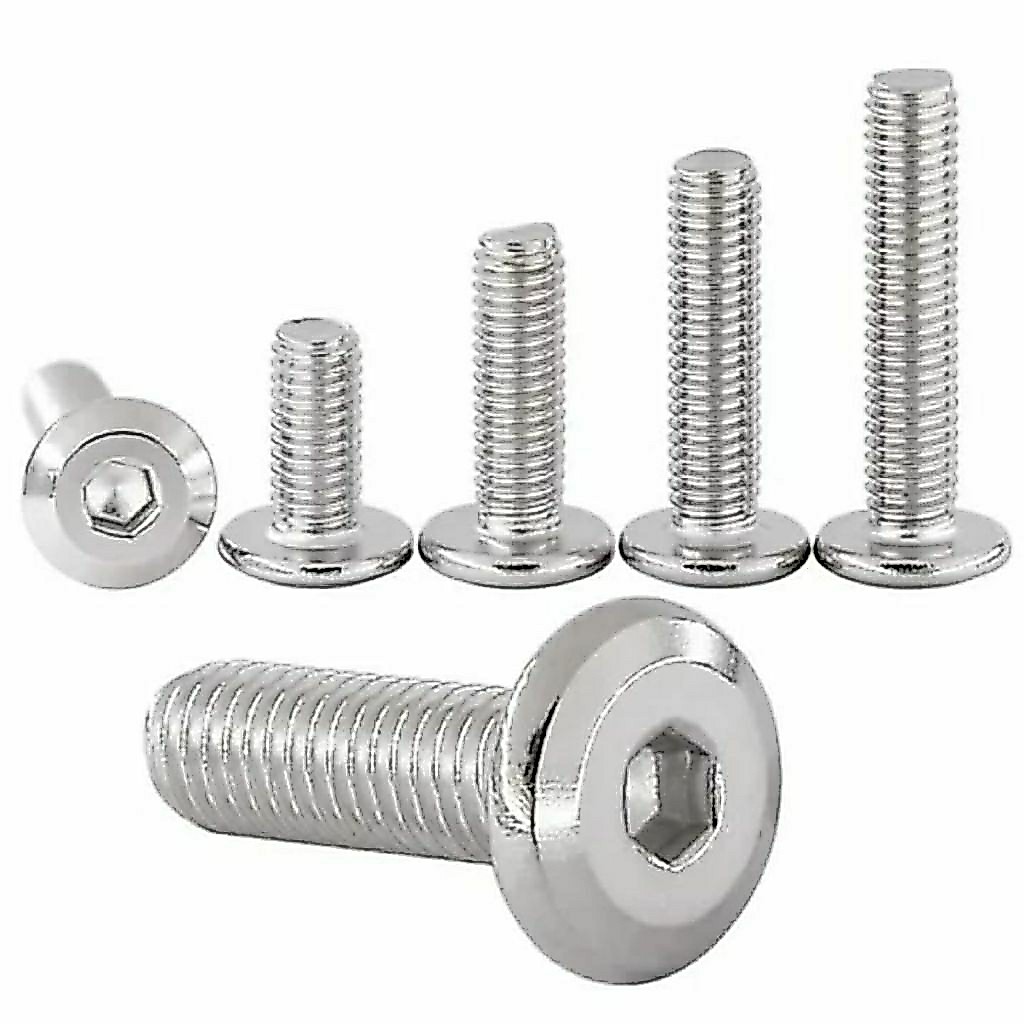 Bolt L JCBC M5 X 16 FURNITURE CONNECTOR สแตนเลส 304. กุญแจ L3