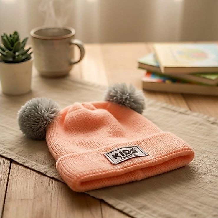 NB-1.5 Years Old Double Pompom รุ่นใหม่ล่าสุด