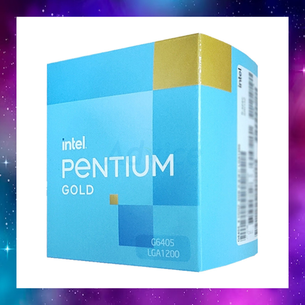 INTEL CPU (ซีพียู) 1200 PENTIUM GOLD G6405 4.1 GHz ใช้งานปกติ