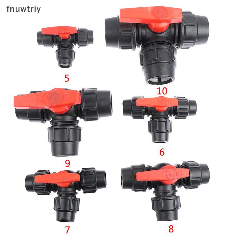 [fnuwtriy] PE สามทาง Fast Connection Valve วาล์วพลาสติก T-type Valve VN