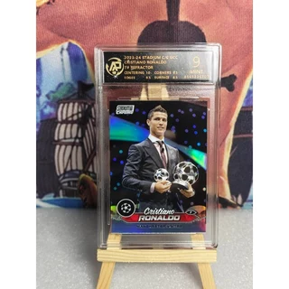 【พร้อมส่ง】Panini CR7 Cristiano Ronaldo การ์ดสะสมนักกีฬา การ์ดเกรดประเมิน พร้อมกล่องเก็บการ์ดเกรด ของขวัญเด็กผู้ชาย