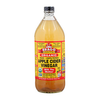 แบรคน้ำส้มสายชูหมักจากแอปเปิ้ล 946มล. Bragg Apple Cider Vinegar 946ml. [หมายเลขบาร์โค้ด 0074305001321 ]