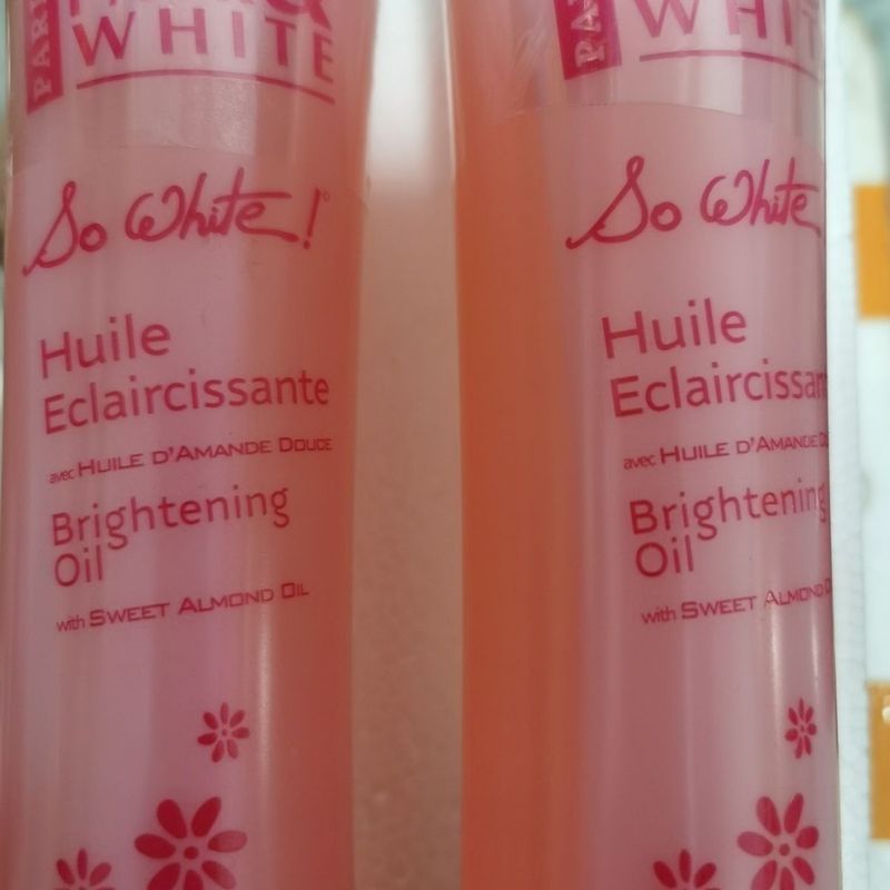 Fair & White So White Brightening Body Whitening Whitening Whitening Body Oil 250g6-7