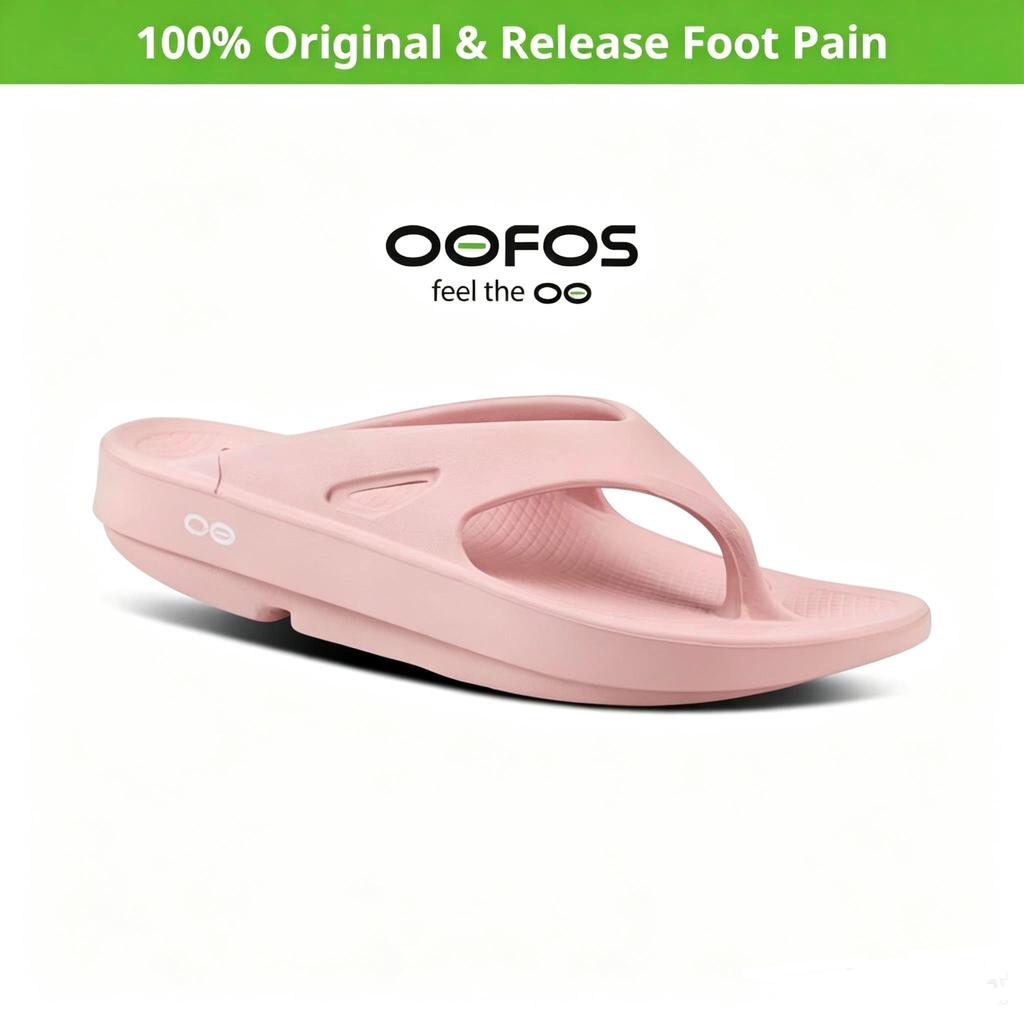 6 สี OOFOS - รองเท้าแตะเพื่อสุขภาพ Unisex นุ่มเหมือนเค้กพร้อมระบบรองรับรองเท้า - ลดอาการปวดเท้า - พร้อมส่ง