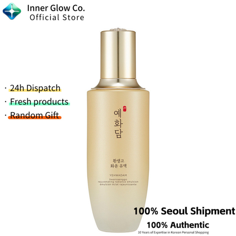 THE FACE SHOP Yehwadam Hwansaenggo Hwayun Emulsion Lotion 140ml Korean Anti Aging Face Lotion For Glowing Hydrating Smooth Skin