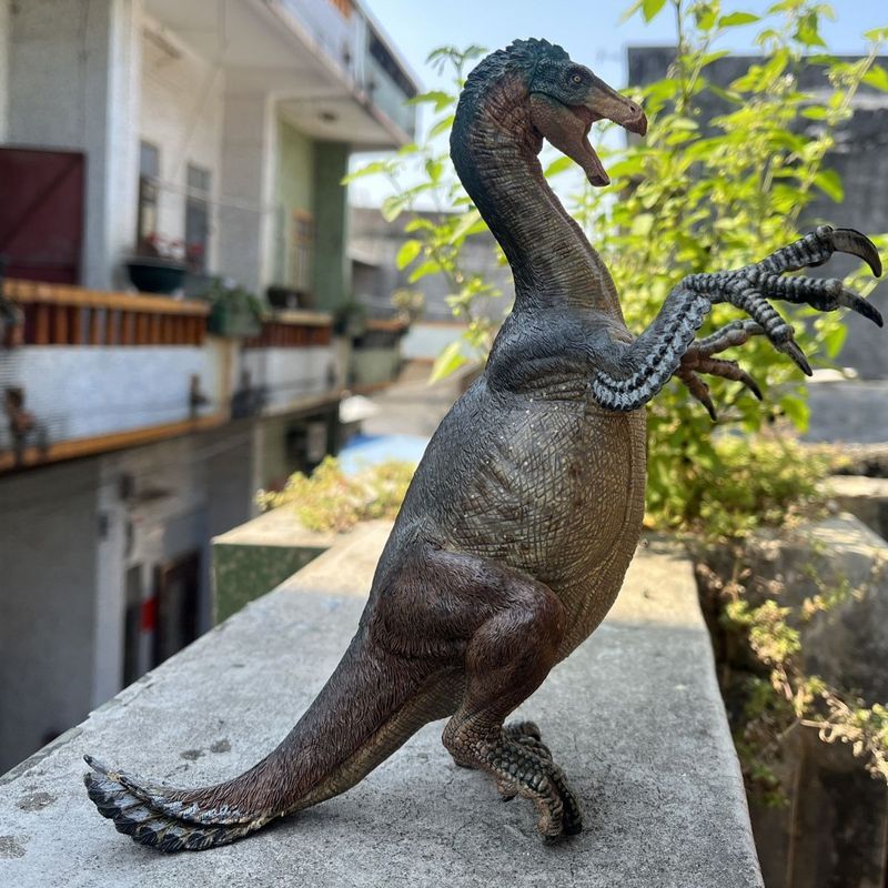 PPAPO Sickle Dragon French ของแท้ 2018 Jurassic Dinosaur Model Sickle Dinosaur 55069