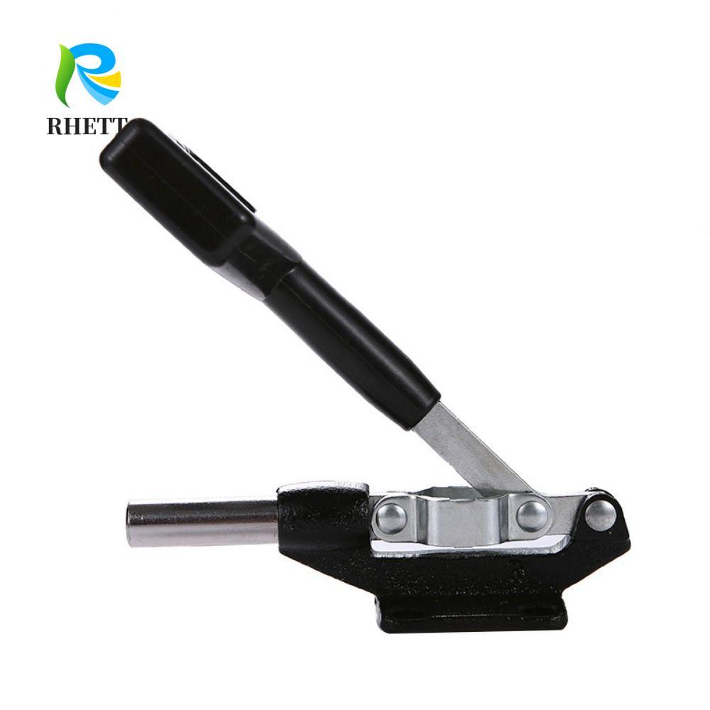 RHETT ขายึดสําหรับเครื่องกดความร้อน|เครื่องกระทัดรัดแคลมป์แบบปลดเร็วที่มีประสิทธิภาพอย่างรวดเร็ว, แคลมป์สลับเหล็กชุบสังกะสีดันดึงกดความร้อนแบบดําเนินการ|ที่หนีบอบ