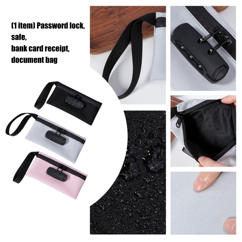 รัก* Slim Easy To Carry Identification Wallet Featuring Protected Design และส่วนที่กว้างขวาง