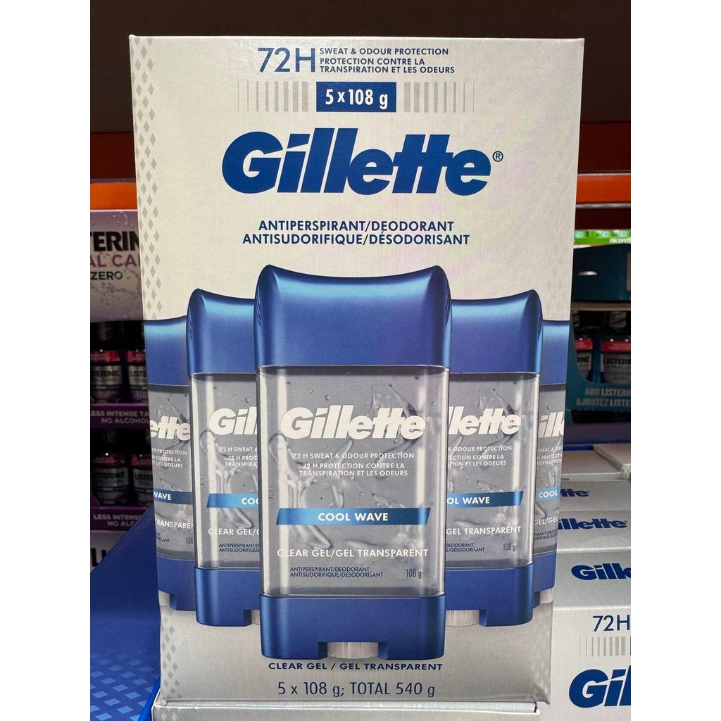 Canada Gillette Gillette Gillette Mens Antiperspirant Deodorant Balm Antiperspirant Lotion Quick-Dry