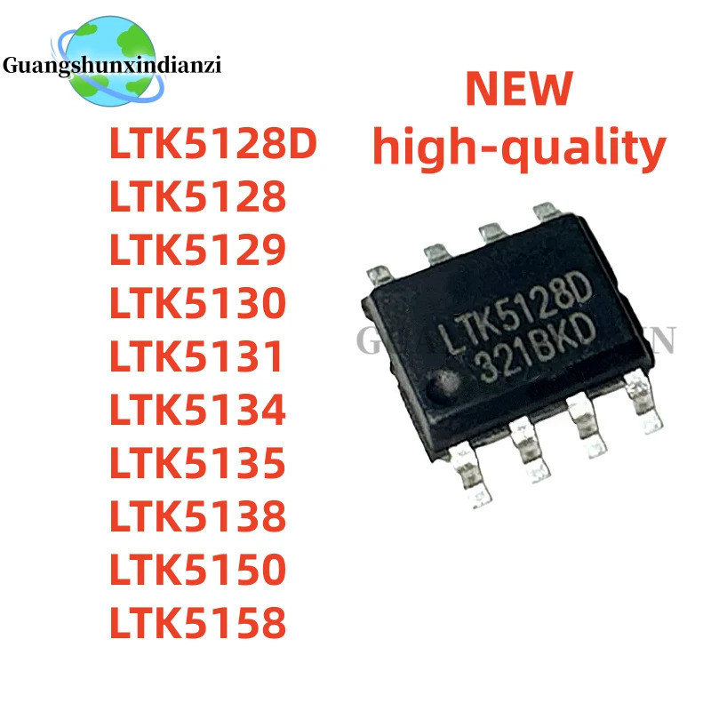 5PCS LTK5130 LTK5131 LTK5128D LTK5128 LTK5129 sop-8 ชิป ic