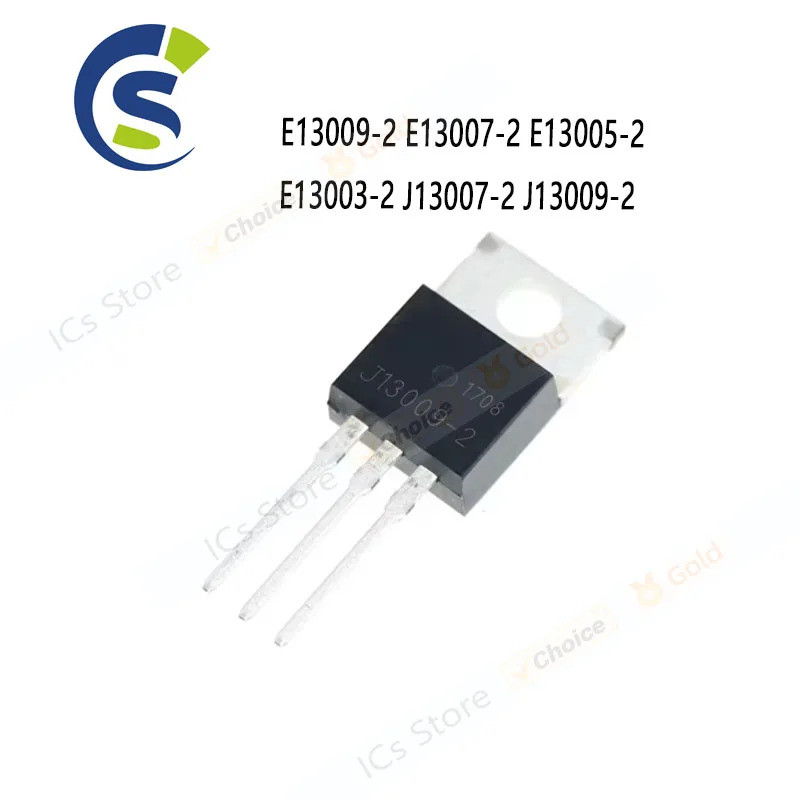 5PCS MJE13009 E13009 MJE13007 MJE13005 MJE13003 FJP13007 TO-220 E13009-2 E13007-2 E13005-2 E13003-2 