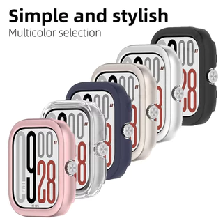 กรณีซิลิโคนสายรัด PC for Smartwatch Xiaomi Redmi Watch 6 5 4 ผู้ป้องกันหน้าจอ ฝากกันชน สายรัดยาง อุปกรณ์เสริมสร้อยข้อมือ