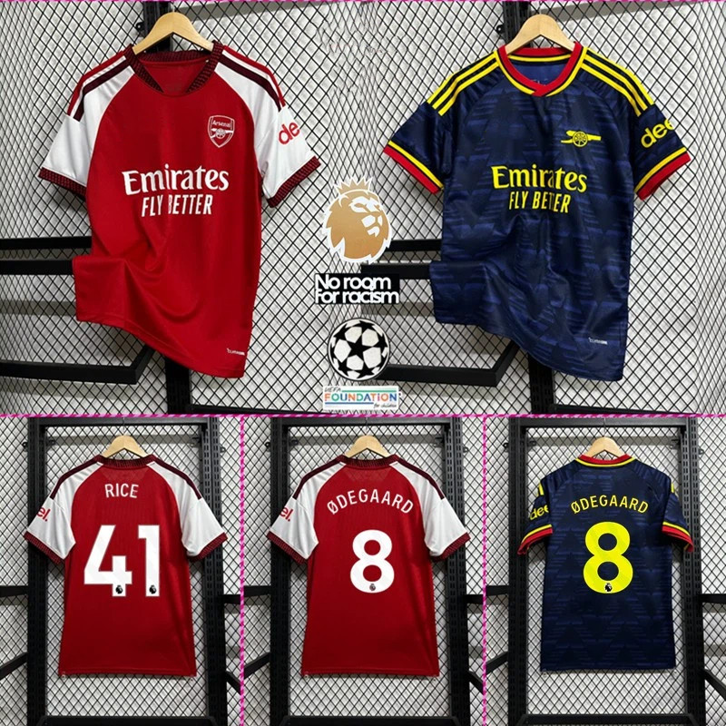 26/27 Season Rsenal Home Away เสื้อเชิ้ตแขนสั้นผู้ชาย Jersey
