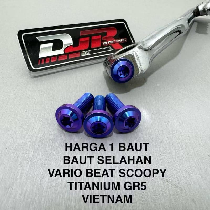 HONDA TITANIUM KICK STATER BOLT 1 PIECE / HONDA TITANIUM KICK STATER BOLT