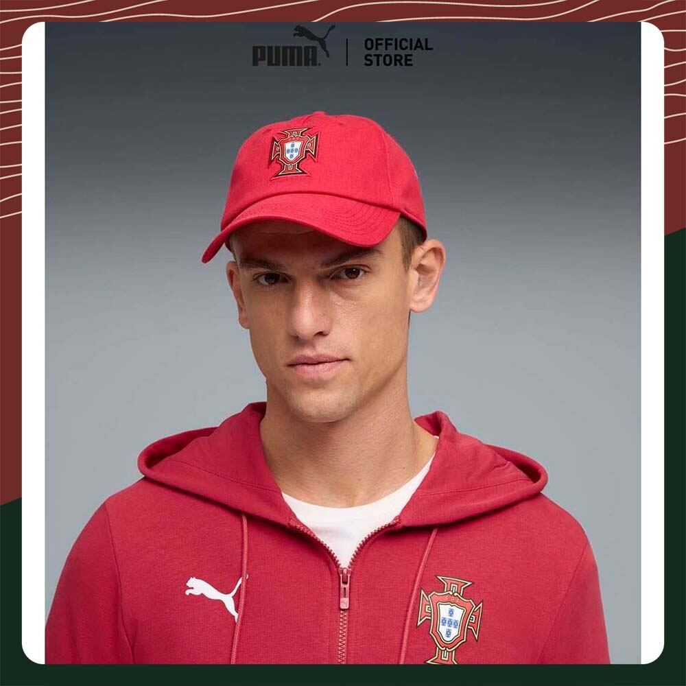 PUMA Football หมวกแก๊ป Portugal ftblEssentials สีแดง - 02708801